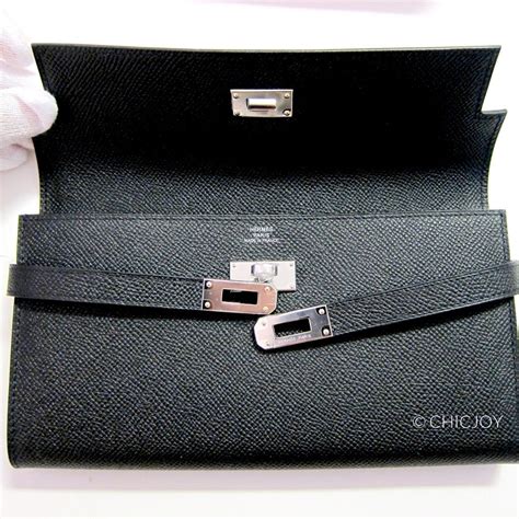 hermes kelly long wallet clutch